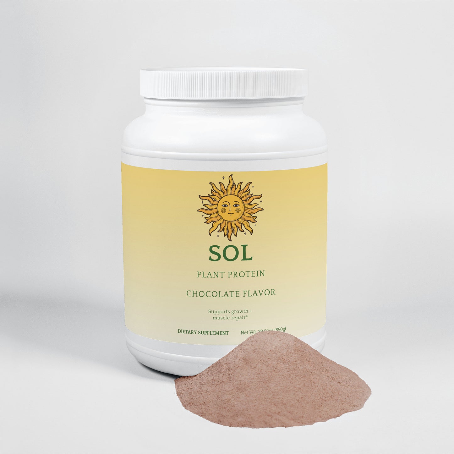 Sol Actives Plant Protein (Chocolate)