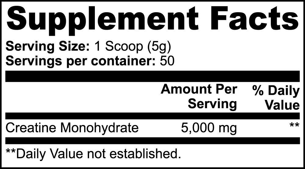 Sol Creatine Monohydrate (100% Pure)