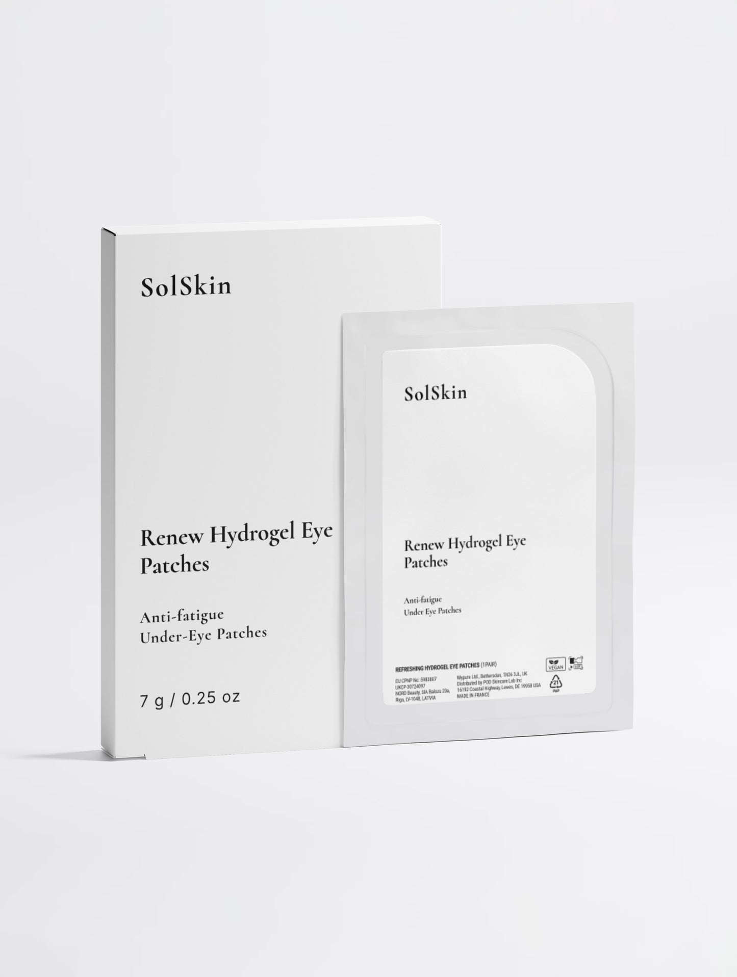 SolSkin Renew Hydrogel Eye Patches