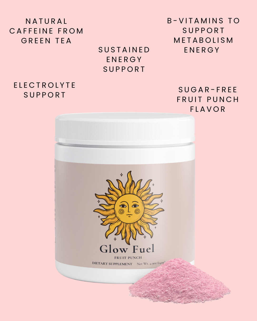 Sol Glow Fuel (Fruit Punch) Powder