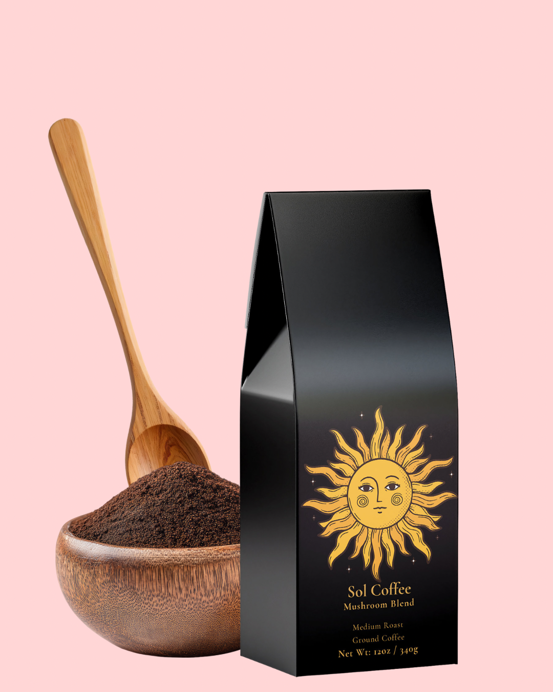 Sol Mushroom Coffee (Medium Roast)